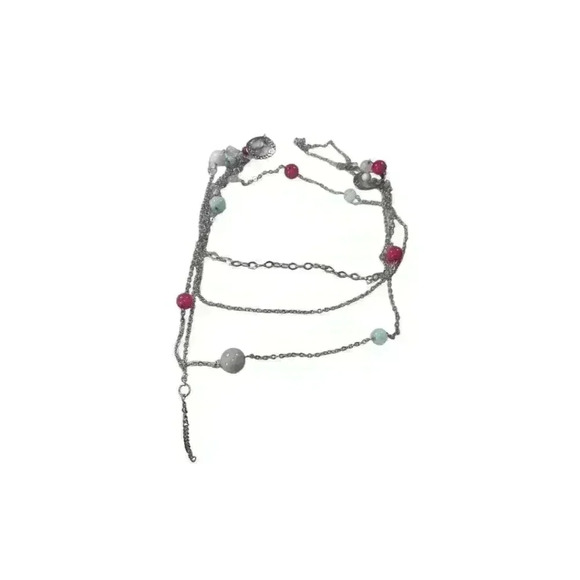 Paparazzi multistrand necklace 27 Inches long - Picture 2 of 5